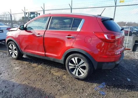 2011 Kia Sportage Ex z USA, uszkodzony, nr VIN KNDPCCA29B7049442